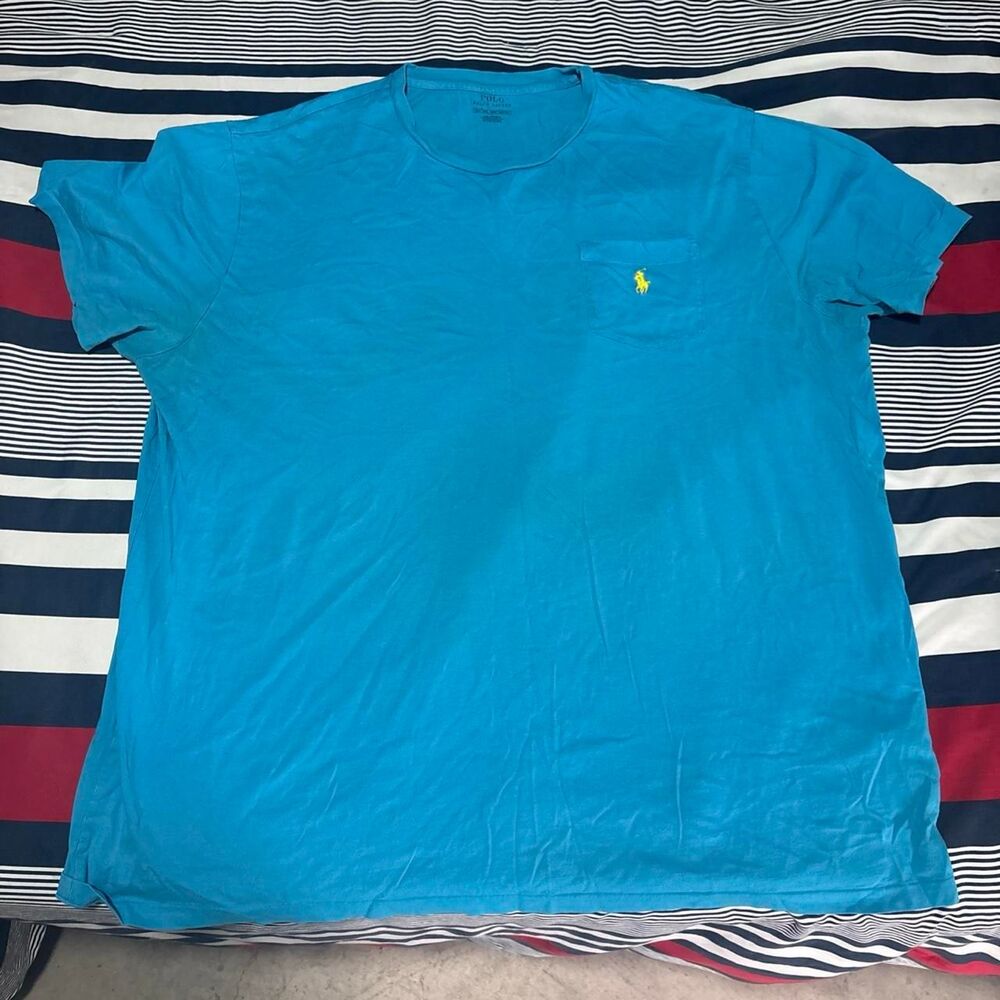 Polo-ralph-lauren Men's Blue T-shirt